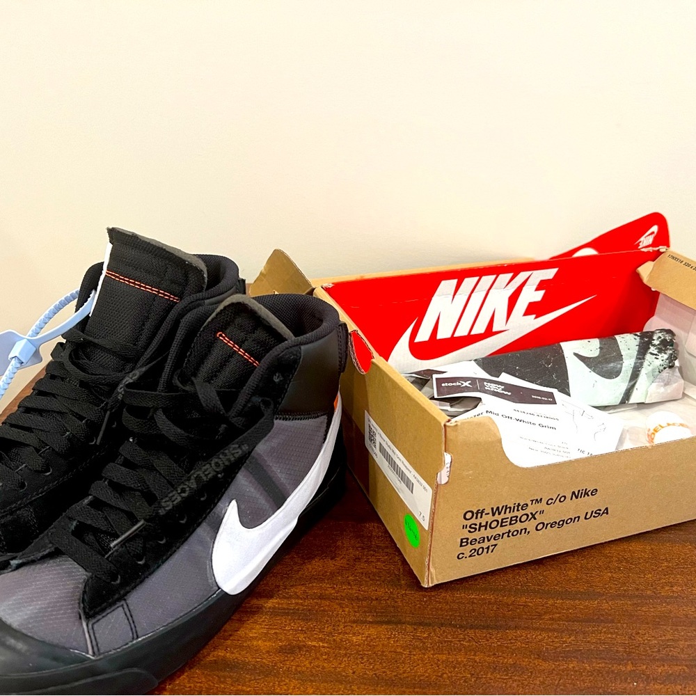 Mike Blazer mid Off white Grim Reaper